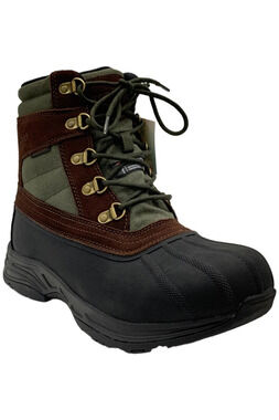 Propet Men's Cortland Boots Brown/Olive - EEE